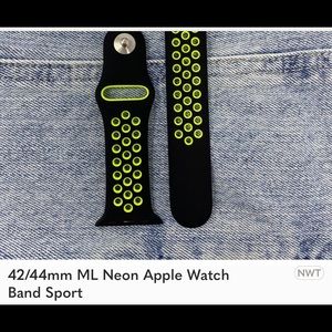 42/44mm ML Neon Apple Watch Band Sport